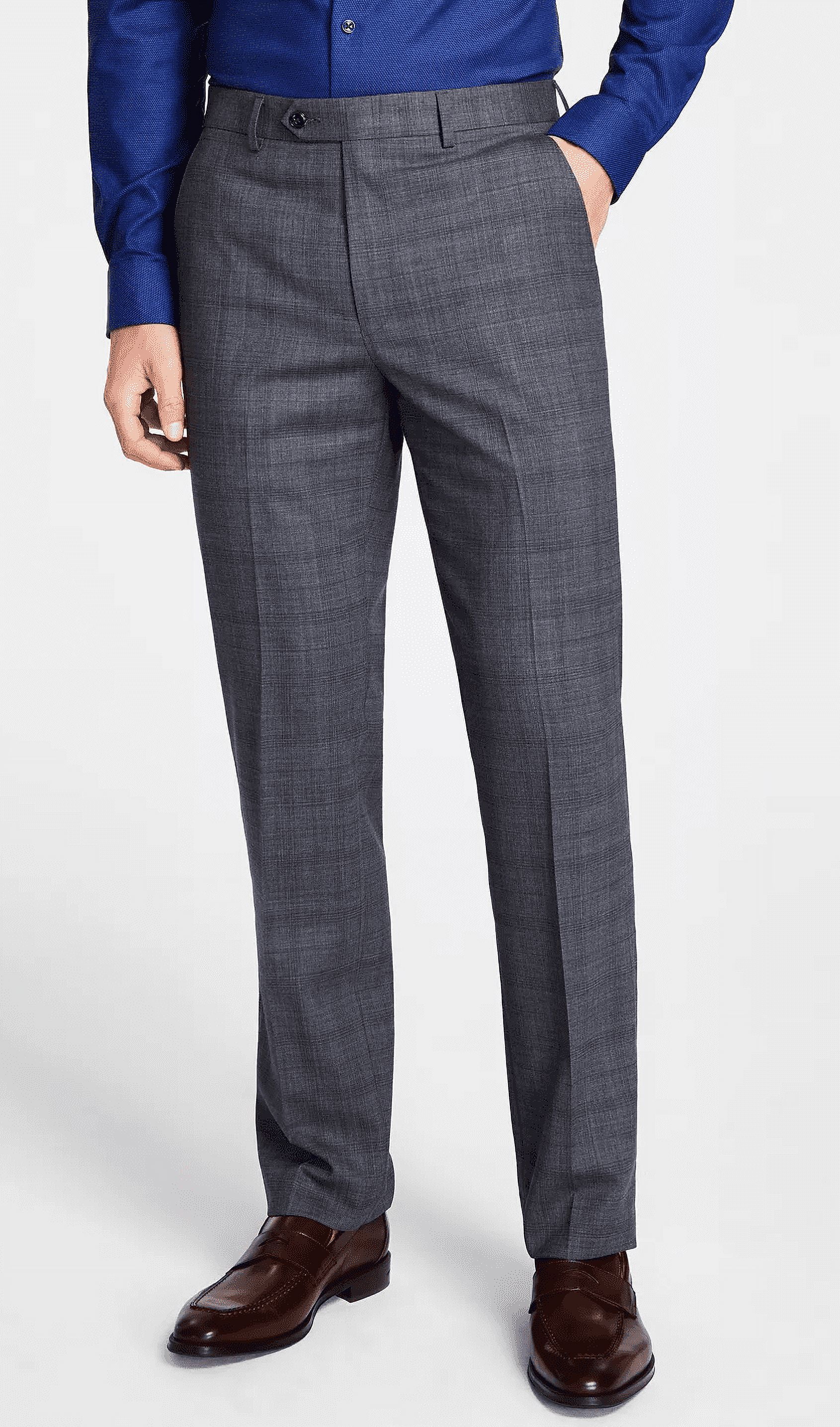 kenneth cole reaction men's modern-fit micro-check dress pants Kenneth Cole Reaction Men's Modern-Fit Micro-Check Dress Pants main image 0