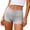 Grey, variant on Women's Folding Waist Solid Color Short Base Low Rise Leggings Footed Leggings for Women S