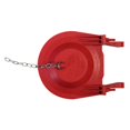 thumbnail image 6 of Korky Adjustable Flapper Universal Red Rubber Seal Stainless Steel Chain 3 inch Toilet Repair, 2-Pack, 6 of 9