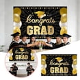 thumbnail image 2 of zhangmingg Graduation Banner for Senior Celebrations and Party Decorations with Elegant Background Cloth Design, 2 of 7