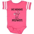 thumbnail image 3 of Inktastic Midwife Mom Baby Girls Baby Bodysuit, 3 of 5
