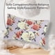 thumbnail image 4 of Funda de almohada con estampado digital de flores y satén Gonzo para niños, funda de almohada infantil con estampado digital de flores y satén, 4 of 8