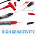 thumbnail image 2 of LoonWear 1000V 20A Multimeter Leads, Multimeter probes, Volt Meter Leads, Test Lead Kit Red, 2 of 5
