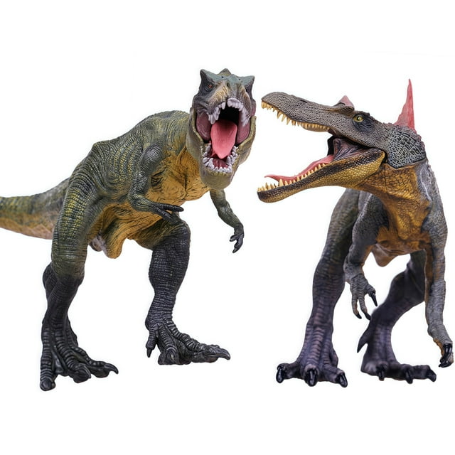 Juguetes de dinosaurios Gemini&Genius Tyrannosaurus Rex y Spinosaurus