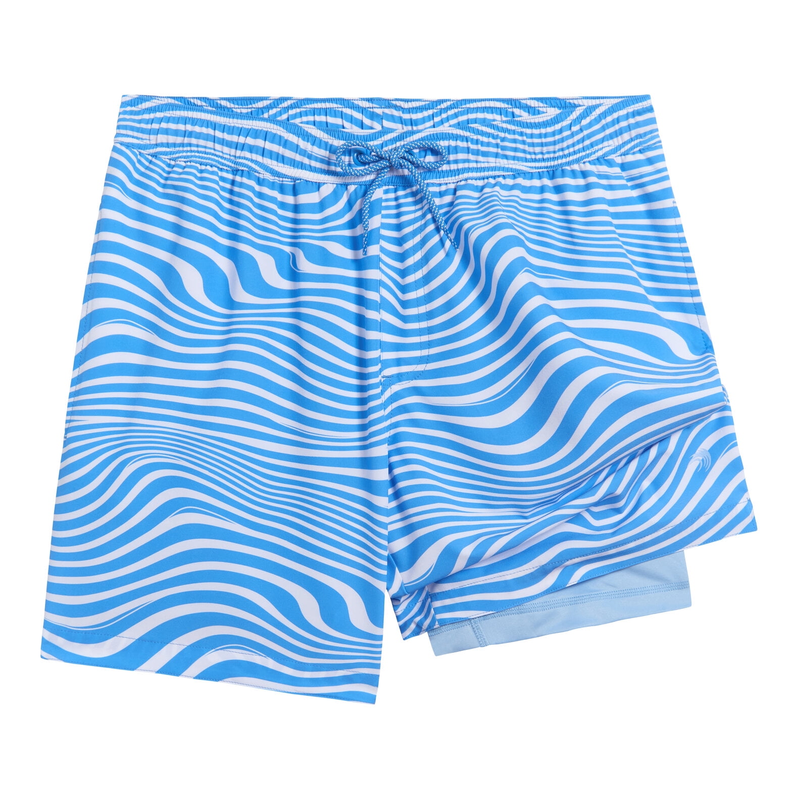 Mens Swim Trunks with Compression Liner Anti Chafing 7 inch inseam Stretch Quick Dry Swim Shorts with Phone Pocket