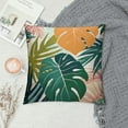 thumbnail image 2 of Shiartex  Tropical Leaf Throw Pillow Cover,Summer Palm Decorative Pillow Cases for Home Living Room Bed Sofa Bedroom Decor Cases Square Outdoor, 2 of 5