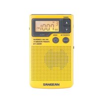 Sangean DT-160 Radio Pocket Blanche - Radio Portable AM/FM Compacte Et Puissante