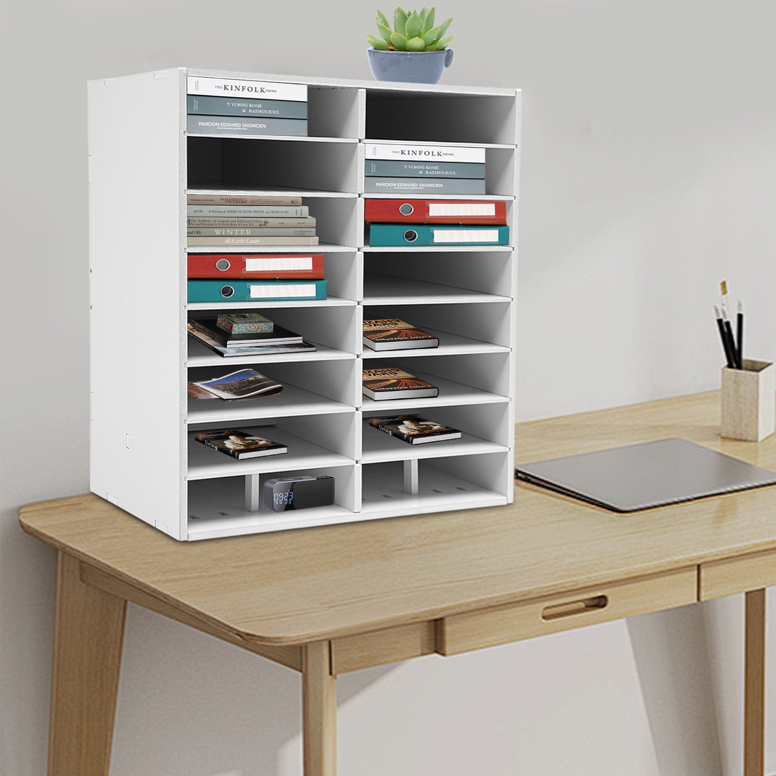16-slot File Organizer, File Organizer, File Storage Holder