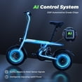 "iSinwheel WU1 500W Folding Electric Bike, 25 Miles Range, 14"" eBike