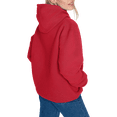 thumbnail image 2 of Women's Starter Red St. Louis Cardinals Lace Team Lockup Fleece Hoodie, 2 of 3