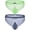 2Pack:Gray+Green, variant on TANBOM Men's Regular Triangle Mesh Underwear Breathable Black S 1-pack