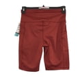 thumbnail image 2 of Ideology Women's Compression 10" High-Rise Pocket Bike Shorts Size Medium, 2 of 5