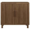 thumbnail image 2 of Bouclair Ribbed Door Walnut Veneer Buffet, 2 of 5