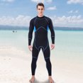 thumbnail image 5 of Traje de neopreno para hombres y mujeres, traje de buceo de manga larga neopreno cálido de cuerpo completo de 3 mm, traje buceo completo con protección UV, traje de buceo para surf, para surf(XXL), 5 of 5