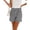 Black#W0506&02, variant on Plaid Shorts Women Elastic Waist Wide Leg Women Summer Shorts Beach Vacation Color Block Baggy Lightweight Going Out Short for Women with Pockets Black S