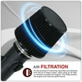 thumbnail image 6 of AJP Distributors Cold Air Short Ram Intake CAI SRI JDM Induction System Black Aluminum Pipe + Filter Compatible/Replacement For Nissan Altima L33 2.5L I4 L4 2013 2014 2015 2016 2017 13 14 15 16 17 18, 6 of 7