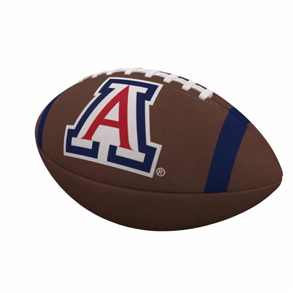 Logo Brands 106-93FC-1 Arizona Team Stripe Official-Size Composite Football