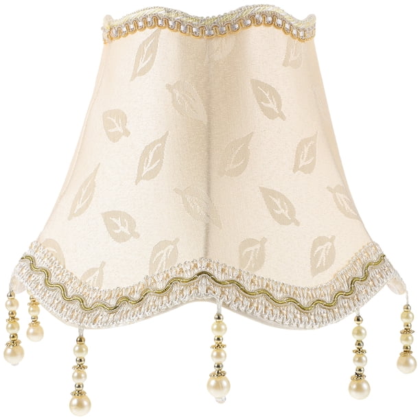 Pantalla de lámpara Pantalla de lámpara de mesa Pantalla de lámpara de macramé Pantalla de lámpara de cuentas Cubierta de pantalla de lámpara