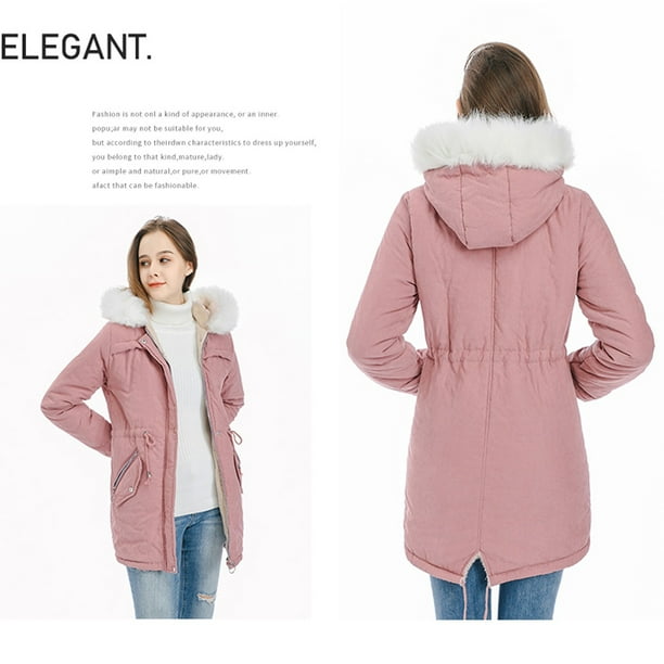 XZNGL Womens Winter Coats Long Winter Womens Warm Coat Hooded