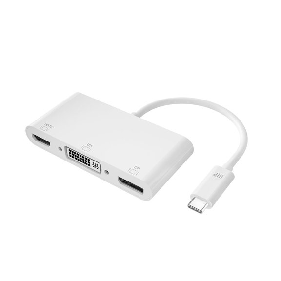 Monoprice USB-C to HDMI Adapter- Black Mirror Display Resolutions Up To 4K @30Hz to - Select Series