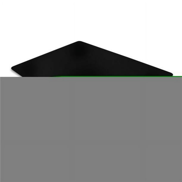 Cleartex FC113047LEBV 29.5 x 47 Po Avantagemat Tapis de Chaise Rectangulaire en Vinyle pour Tapis&44; Noir