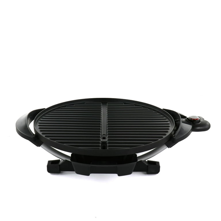 Best Buy: George Foreman Indoor/Outdoor Electric Grill Silver GFO240S
