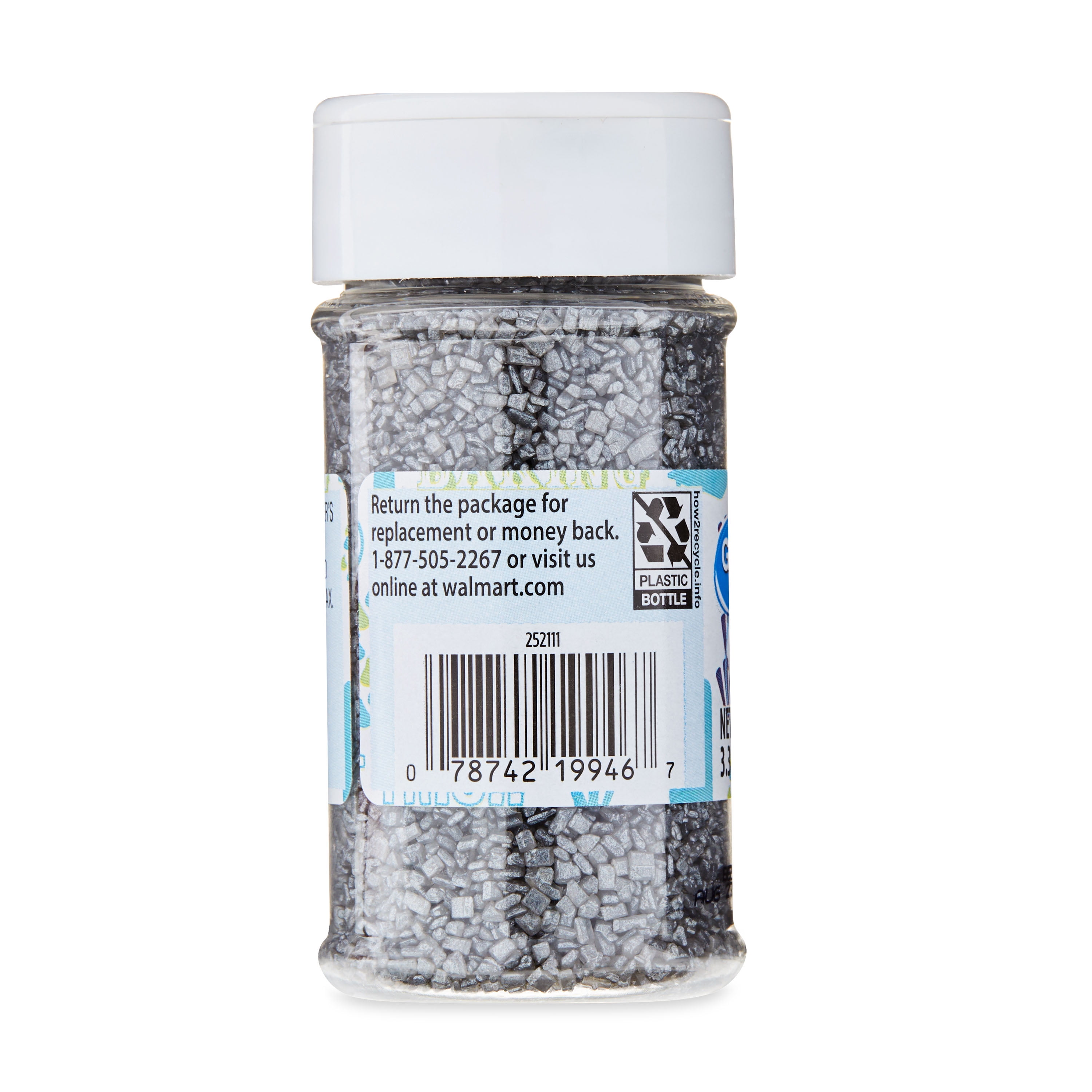 Great Value Silver Sanding Sugar, 3.3 oz