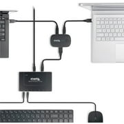 Plugable USB 2.0 Switch for One-Button USB Device Port Sharing Between Two Computers (A/B Switch)