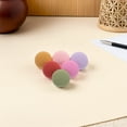 thumbnail image 4 of Hytrove 30Ud Pines Decorativos Mate Semicirculares De Resina Multicolor Para Oficina Y Tablero De, 4 of 6