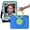 Blue, variant on Rotating Case for iPad 7th/8th/9th Generation 10.2 Inch, Shockproof Rugged Cover with Stand & Screen Protector & Shoulder Strap