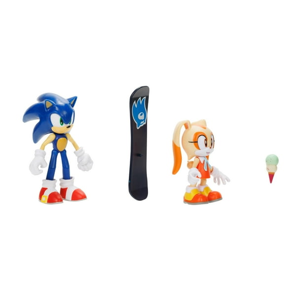 アシメくん ソフビ フィギュア 2体セット　デカキン　otacream Sonic & Cream 2-Pack - Figure protection covers - Walmart Business