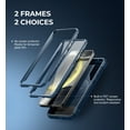 thumbnail image 6 of Dexnor Magnetic Case for Samsung Galaxy S24 Plus Case with Kickstand & 2 Front Frames & Built-in Screen Protector, Compatible with Magsafe, Bumper Rugged Shockproof Full-Body Protective Cover,Blue, 6 of 8