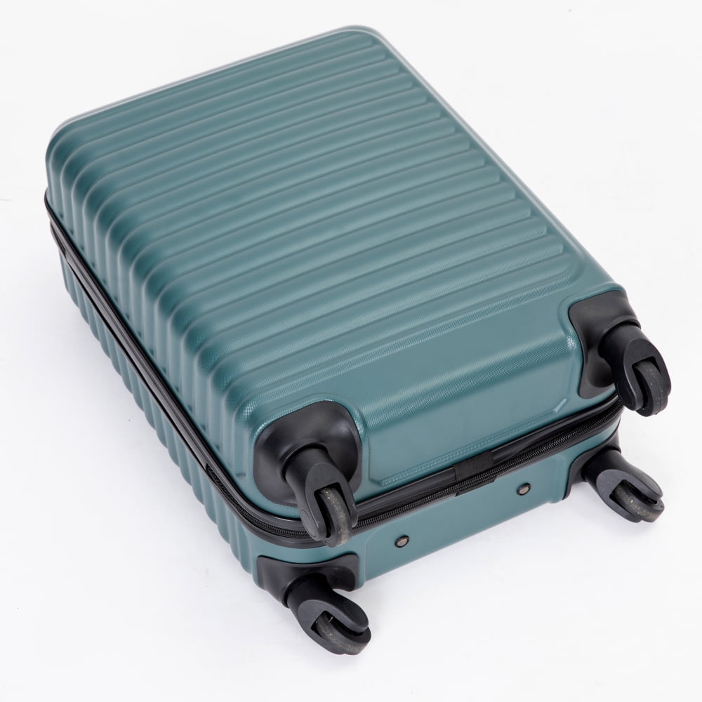 20-Inch ABS Hardside Carry On Luggage with Spinner Wheels, Lightweight Hard Shell Suitcase