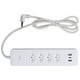 thumbnail image 2 of Regleta inteligente para protector contra sobretensiones WiFi Tuya con 4 salidas controladas individualmente 2 USB y 1 puerto tipo C 10A 250V enchufe de Brasil, 2 of 5