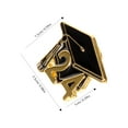 thumbnail image 2 of unbranded 2Ud Pin Sombrero Graduación 2024 Decorativo Metal Para Trajes Y, 2 of 8