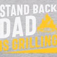 thumbnail image 3 of CafePress - Stand Back Dad Is Grilling Long Sleeve T Shirt - Womens Baseball Tee, 3 of 4