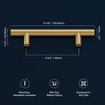 thumbnail image 4 of Hickory Hardware 10 Pack Kitchen Cabinet Handles, Drawer Pulls for Doors &, 4 of 7