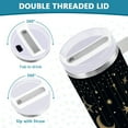 thumbnail image 4 of JSTEL Boho Moons Stars Starry 40 oz Tumbler Stainless Steel Water Bottle Vacuum Insulated Cup with Straw Lid & Handle For Travel Car Cup Holder, 4 of 8