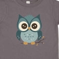 thumbnail image 4 of Inktastic Blue Owl on Tree Branch Boys or Girls Toddler T-Shirt, 4 of 5