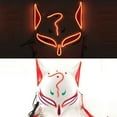 thumbnail image 3 of Halloween Animal Party Accessory Cute Half Face Masquerade Japanese Style Party Halloween Party 9 Party Halloween Party 9 Party Halloween Party 9 Party Halloween Party 9 Party Halloween Party 9 Party, 3 of 3
