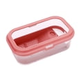 thumbnail image 2 of Caja de alimentación de tanque de de tanque de tortuga pequeño estuche de rampa para ver el hábitat desmontable para pequeñas criaturas, 2 of 8
