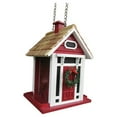 thumbnail image 2 of Home Bazaar Christmas Cottage Birdfeeder - White, 2 of 2