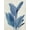 Unframed, variant on Art.com Blue Palm Leaves I Stretched Canvas Print Wall Art by Aria K, 24" x 32"