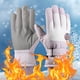 thumbnail image 5 of Fiudx Artículos en oferta con ofertas flash Guantes de esquí de invierno para hombre y mujer, para ciclismo, para exteriores, resistentes al viento y de forro polar, gruesos, cálidos, impermeables, a, 5 of 5