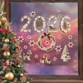 thumbnail image 4 of Christmas 2026 Window Clings – Removable Glass Stickers for Windows & Doors – No-Glue Reusable Holiday Decals – Bells & Snowflake Window Decorations for Shopping Malls, Homes & Offices, 4 of 6