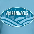 thumbnail image 3 of CafePress - Adirondacks New York Outdoors T Shirt - Fitted T-Shirt, Vintage Fit Soft Cotton Tee, 3 of 4