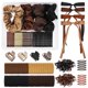 thumbnail image 1 of Juego de 860 piezas de accesorios para el cabello para mujer, pinzas para el cabello con lazo, horquillas, pinzas para el cabello, pinzas para el cabello, coleteros de algodón sin costuras, lazos para, 1 of 5
