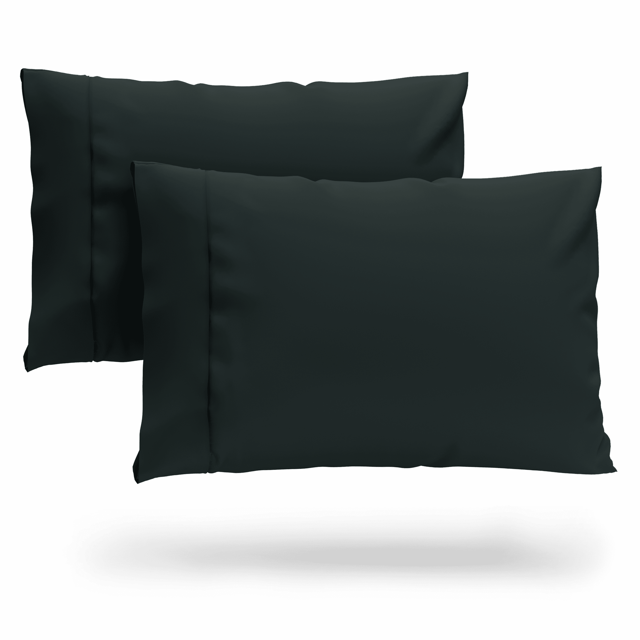 Cosy House Collection Luxury Bamboo King Size Pillow Cases Black Pillowcase Set Of 2 Ultra 