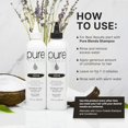 thumbnail image 2 of Pure Blends Cocoa Moisturizing Color Depositing Conditioner Brighten & Tone Color Faded Hair Semi Permanent Hair Dye Prevents Color Fade Extend Color Service on Color Treated Hair 8.5 Oz., 2 of 7