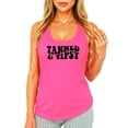 thumbnail image 2 of Tanned & Tipsy Retro Tank Top for Women Trendy Summer Tank Top for Adults Neon Pink Tank Top Medium, 2 of 4
